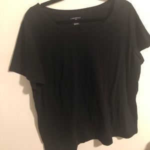 Lane Bryant Black Tee